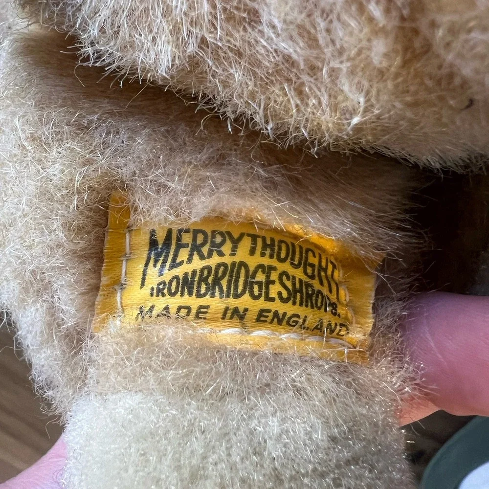 Vintage Merrythought Ironbridge Shrops Dromedary Camel Plush Made In England
